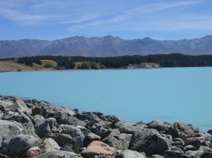The Glacial Blue of Lake Pukaki, NZ