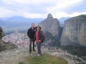 With Paul at the divinely-positioned lookout point