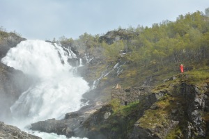 A Hulda at Kjosfossen Falls